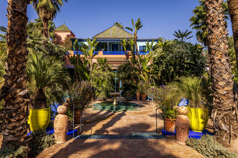  Maroc ; Marrakech ; jardin Majorelle